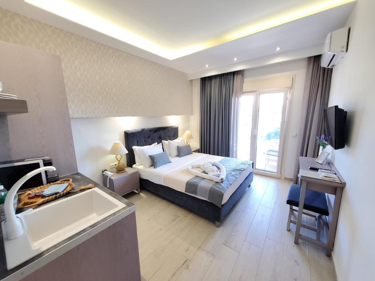 Deluxe Dina Apartment Skala Potamia Exterior foto